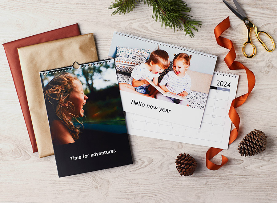 Fotokalendern är en personlig julklapp Fotokalendern är en personlig julklapp